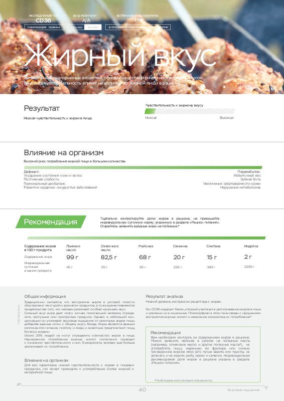 Пример образца