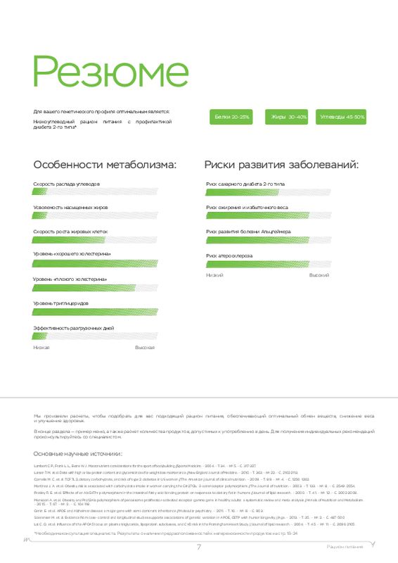 Пример образца